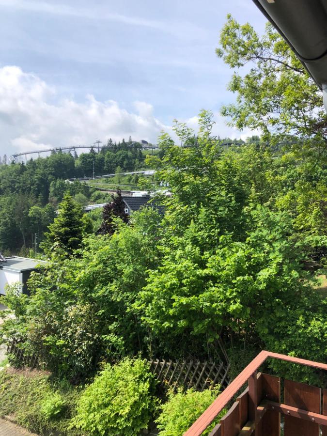 Appartement An Der Erlebniskappe Mit Fahrradkeller Winterberg Esterno foto